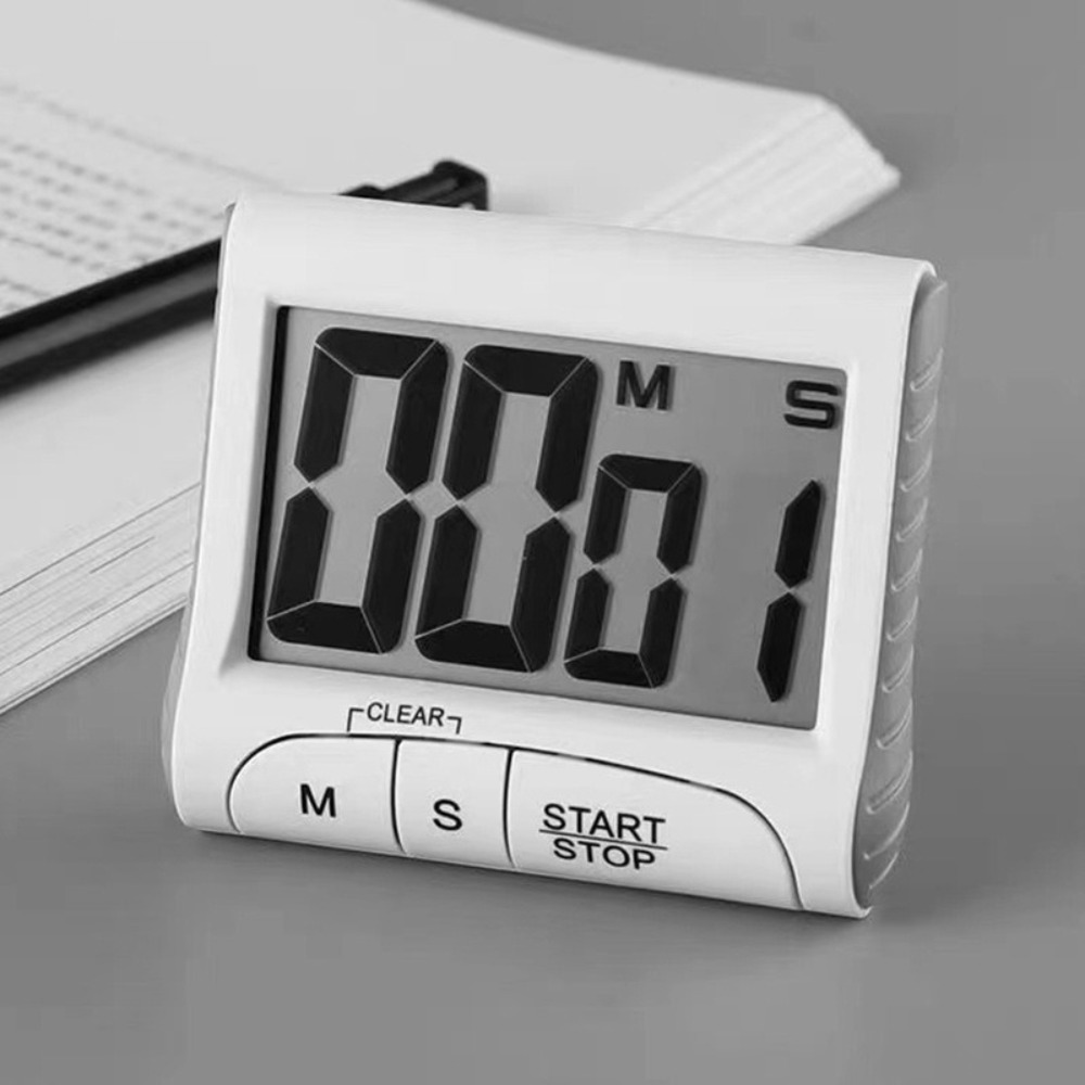 Kitchen Baking Timer - Multifunctional LCD Digital Timer Without Battery