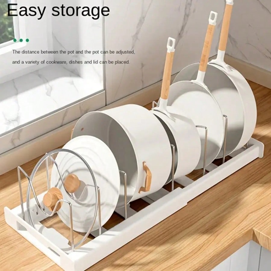Adjustable Partition Storage R - Kitchen Cabinet Baking Organizer ulasan dan harga