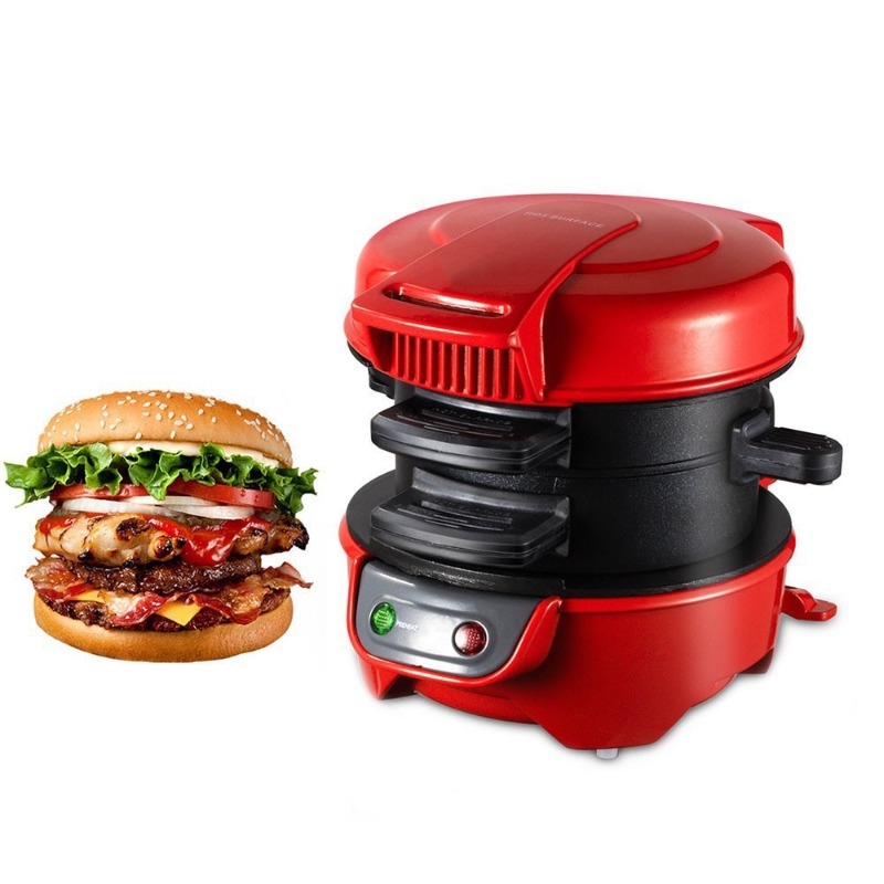 220V 110V Mini Electric Burger - Kitchen Baking Timer ulasan dan harga
