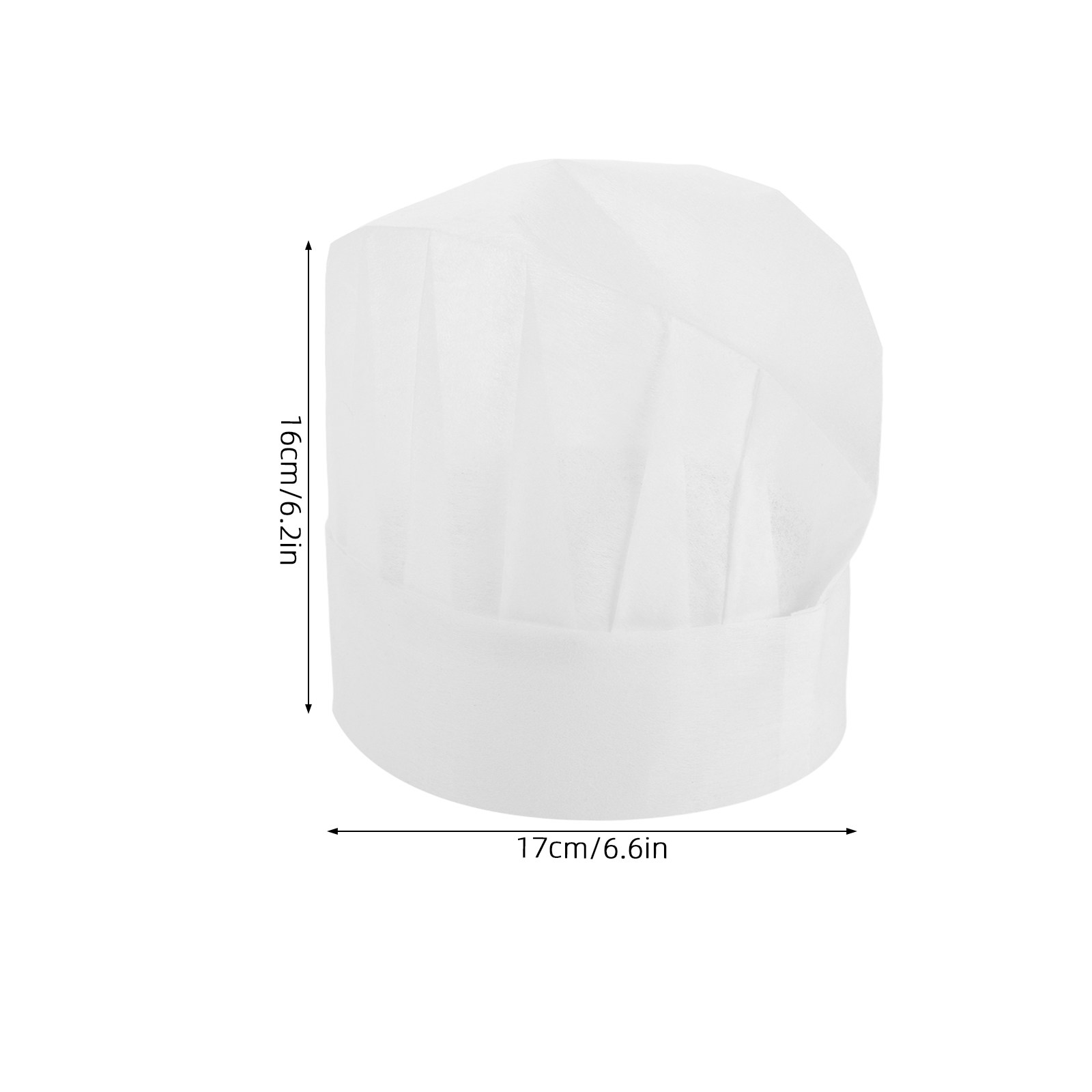 15Pcs Disposable Kids Chef Hat - Kitchen Baking ulasan dan harga