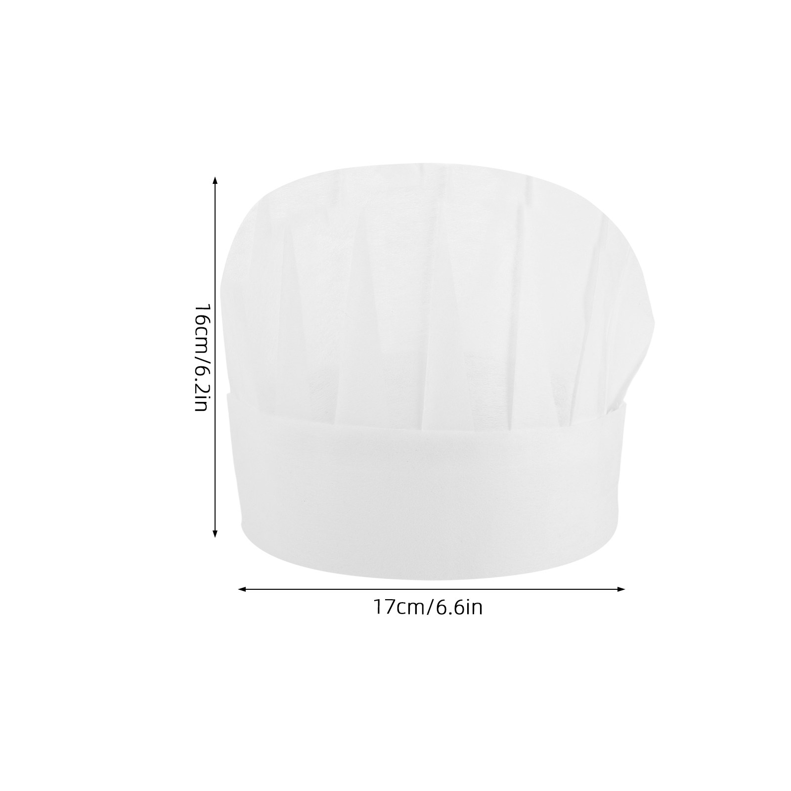 15Pcs Disposable Kids Chef Hat - Kitchen Baking ulasan dan harga