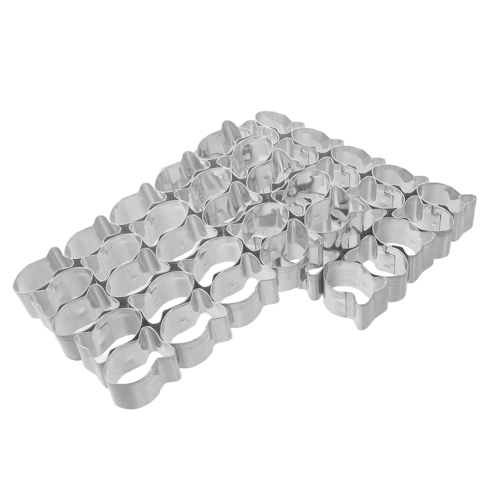 2Pcs Fish Cookie Cutter Stainl - Kitchen Baking Gadgets ulasan dan harga