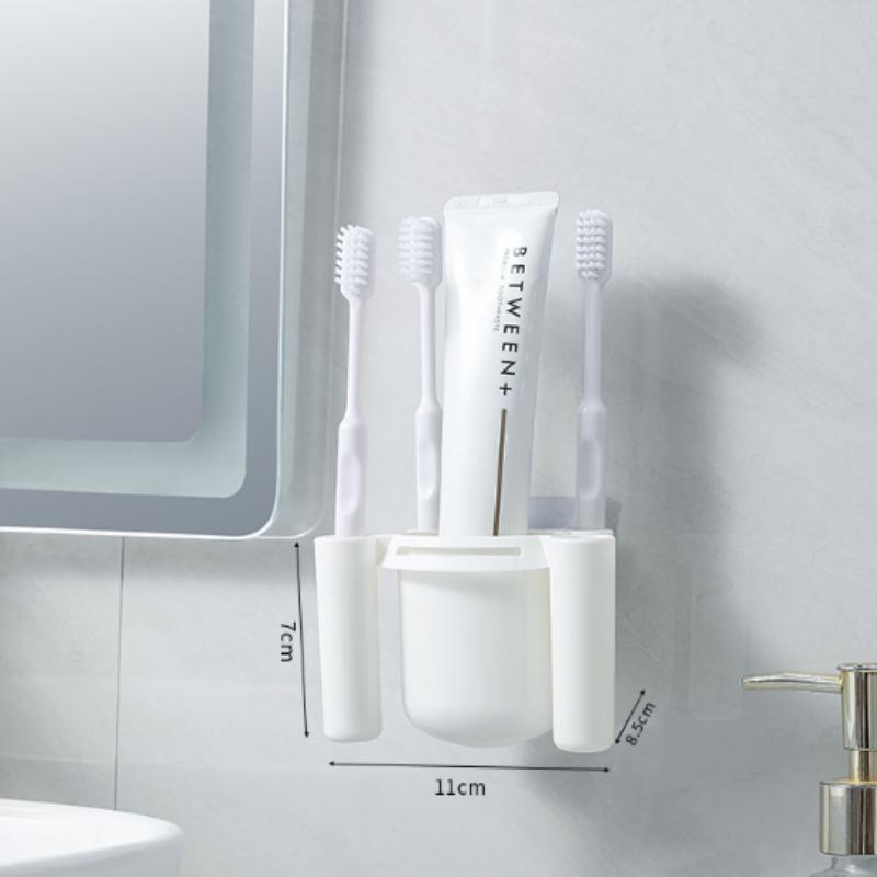 Wall-Mounted Toothbrush Holder - Kitchen Baking Tray Organizer ulasan dan harga