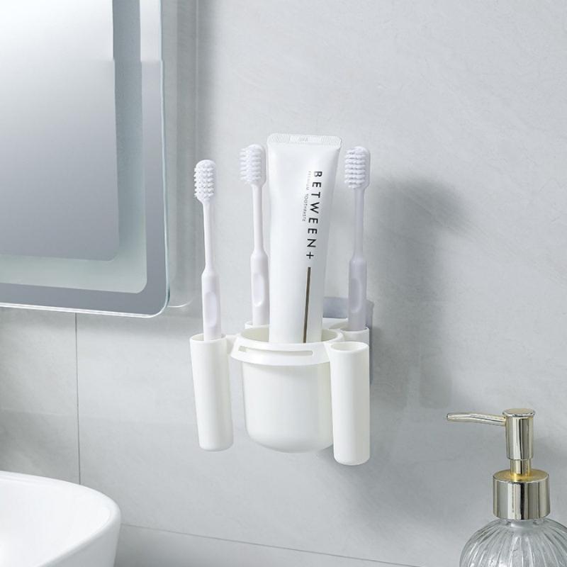 Wall-Mounted Toothbrush Holder - Kitchen Baking Tray Organizer ulasan dan harga