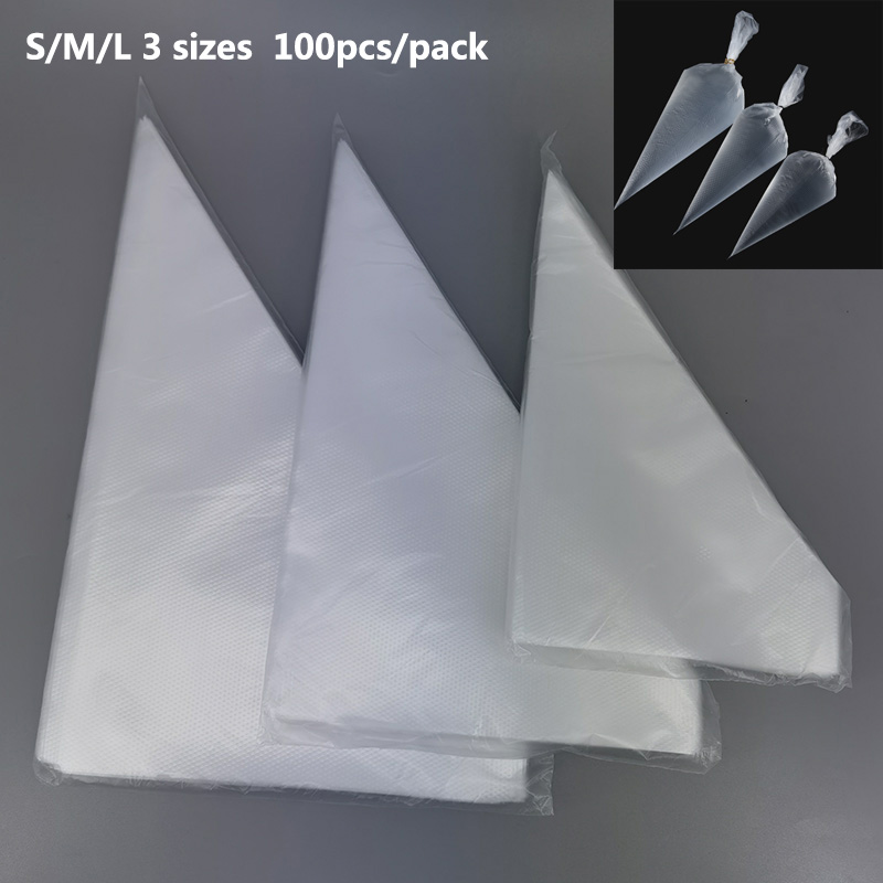 S M L 100-Pack 100pcs Pastry B - Kitchen Baking Gadgets ulasan dan harga