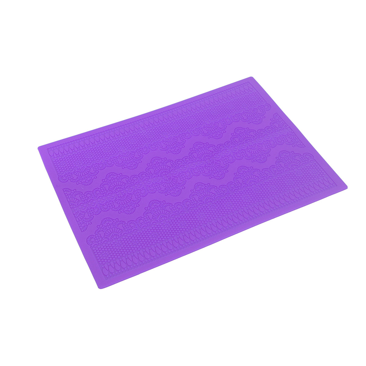 1pcs Silicone Mat Purple Food- - Kitchen Baking Molds ulasan dan harga