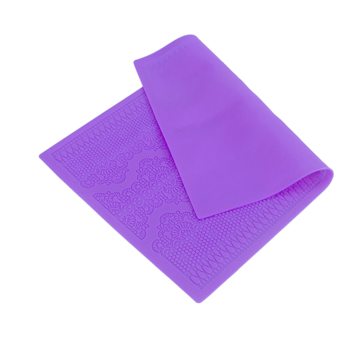 1pcs Silicone Mat Purple Food- - Kitchen Baking Molds ulasan dan harga