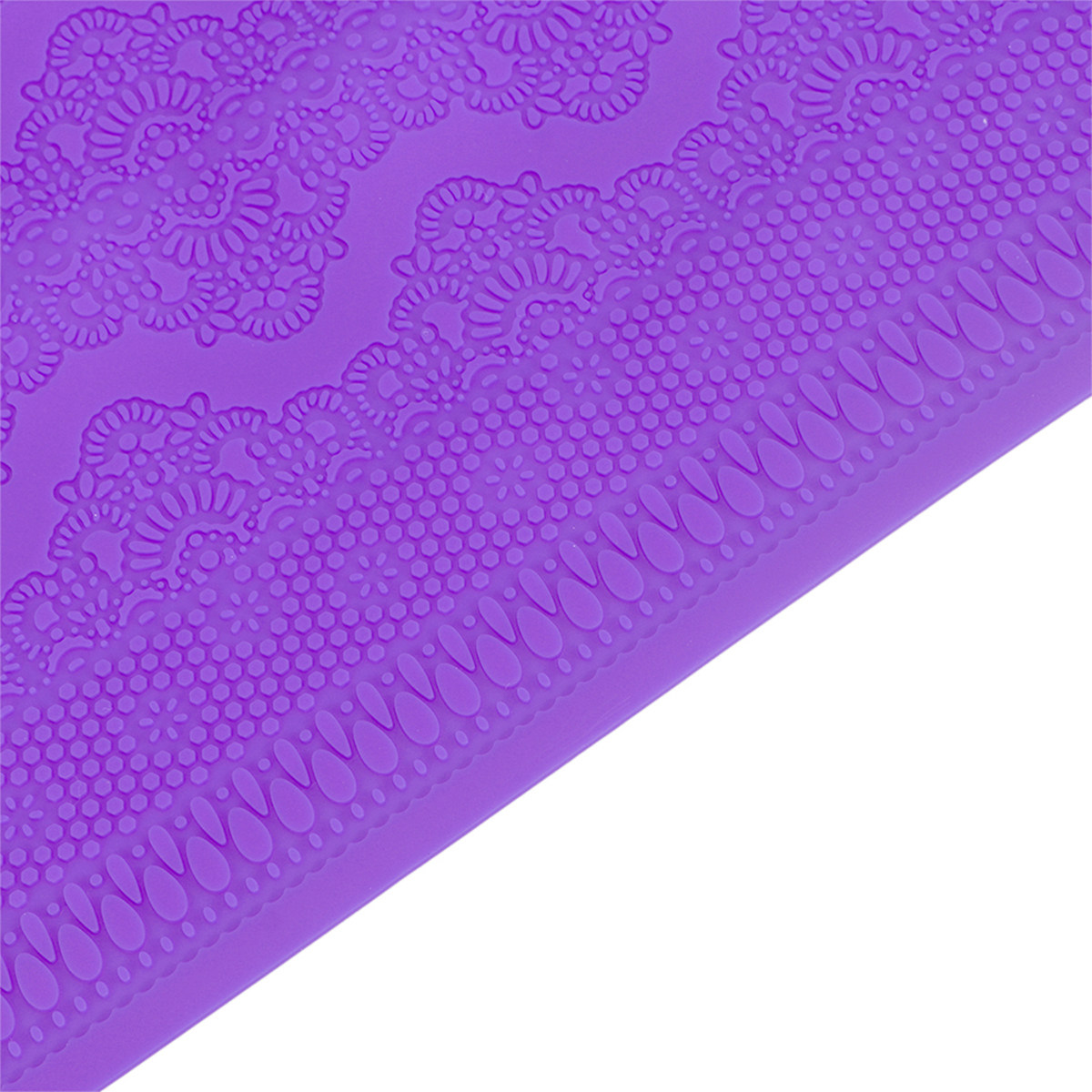 1pcs Silicone Mat Purple Food- - Kitchen Baking Molds ulasan dan harga