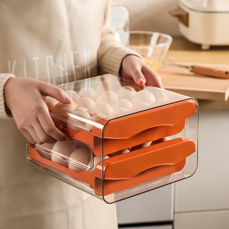 Refrigerator, Egg Storage, Sto - Kitchen Baking Tray Organizer ulasan dan harga