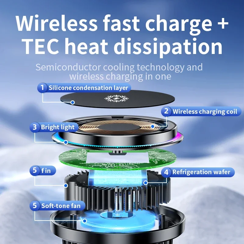 ice Cooling Magnetic Wireless  - Cooling Rack Wire ulasan dan harga