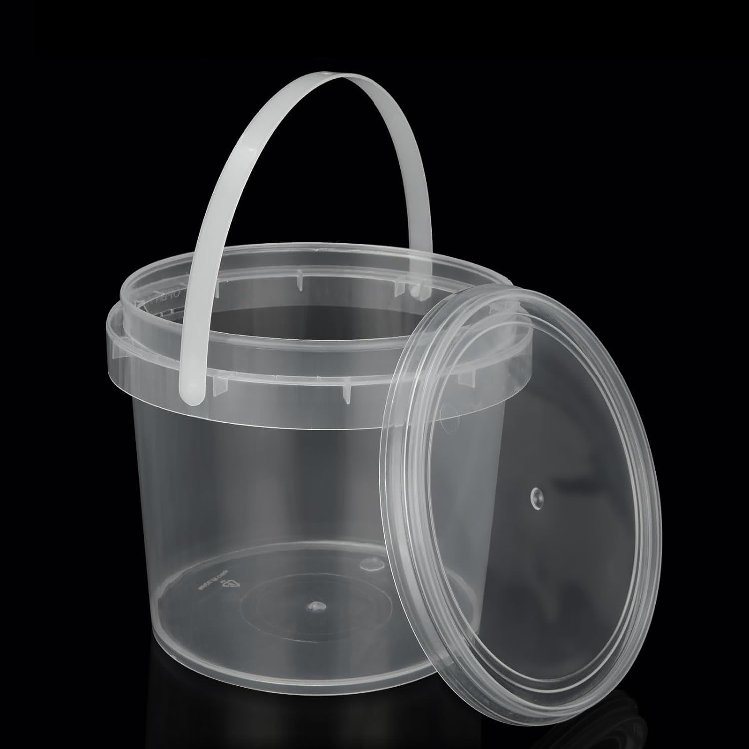 Plastic Round Sealable Storage - Kitchen Baking Tray Organizer ulasan dan harga
