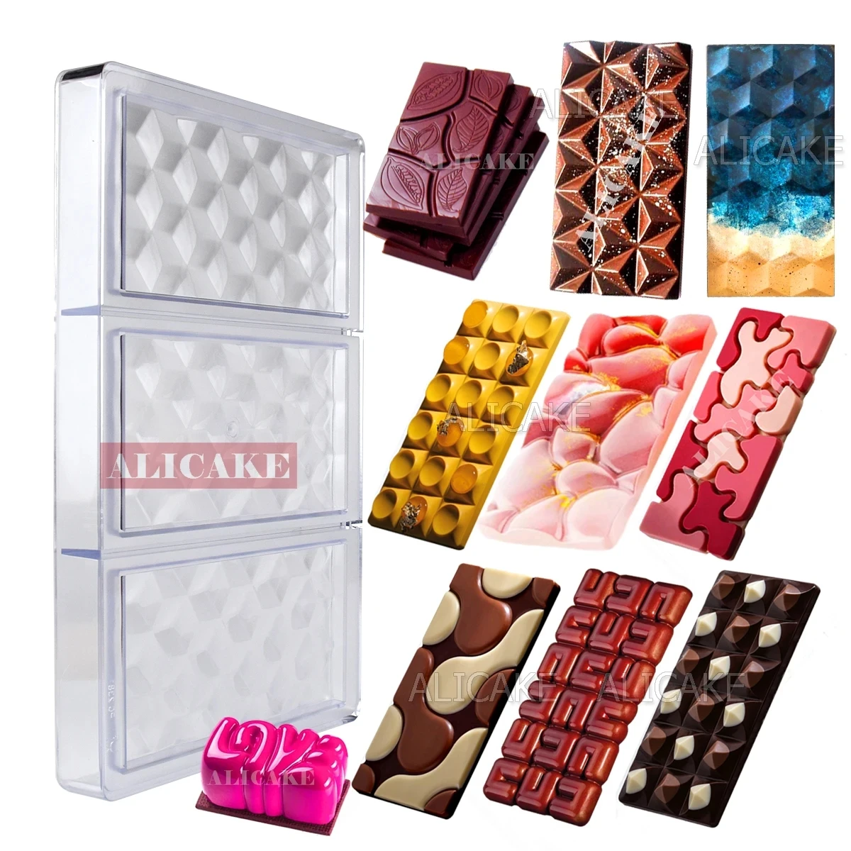 Chocolate Mould Polycarbonate  - Kitchen Baking Molds ulasan dan harga