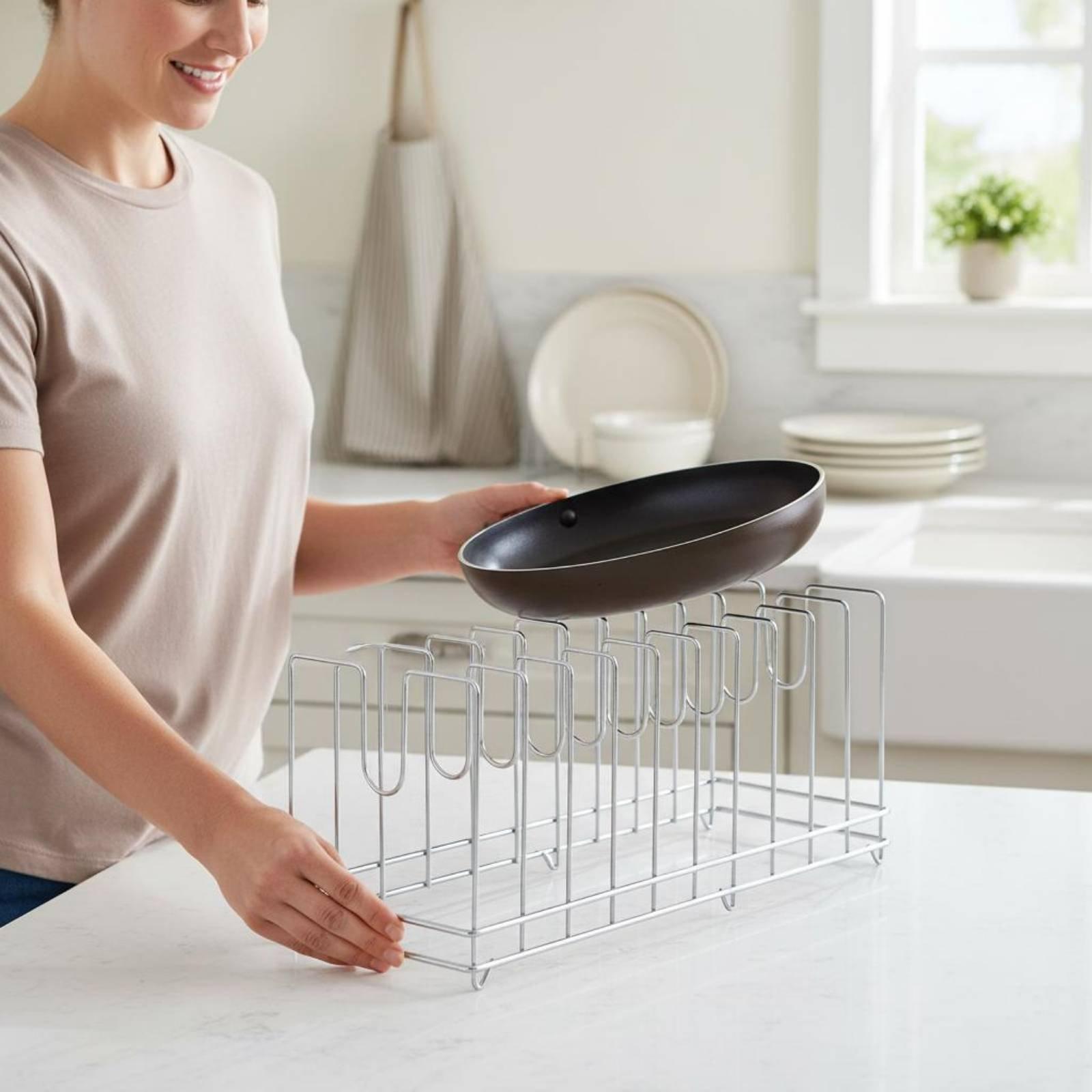 Vertical Kitchen Shelf Rack fo - Kitchen Cabinet Baking Organizer ulasan dan harga