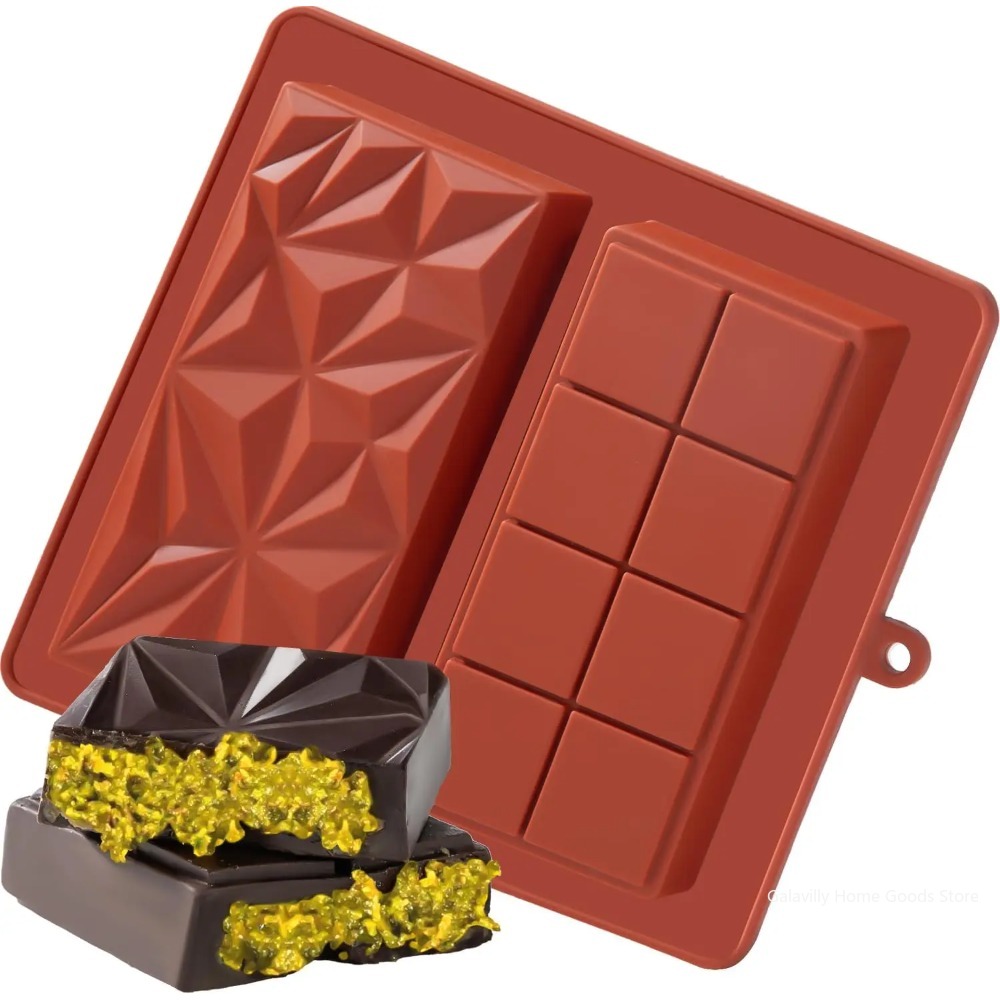 Dubai Chocolate Mold Bar Pista - Kitchen Baking Molds ulasan dan harga