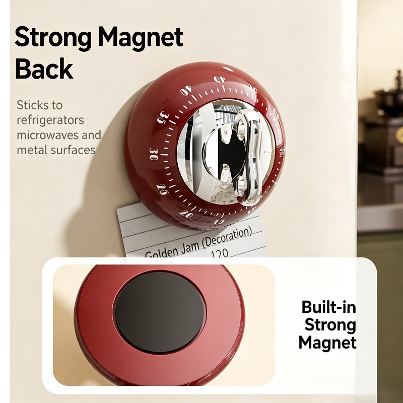 Magnetic Kitchen Timer Mechani - Kitchen Baking Timer ulasan dan harga