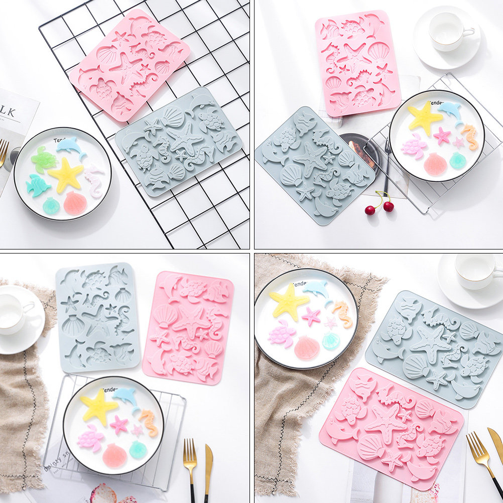 2Pcs Food Safe Silicone Marine - Kitchen Baking Gadgets ulasan dan harga