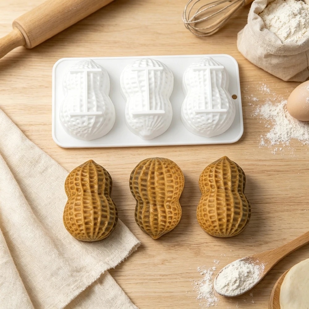 Peanut Design Silicone Chocola - Kitchen Baking Gadgets ulasan dan harga