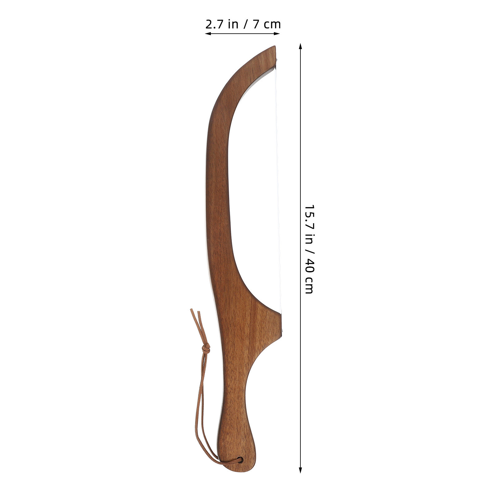 1Set Wood Bread Cutter Ergonom - Kitchen Baking Gadgets ulasan dan harga